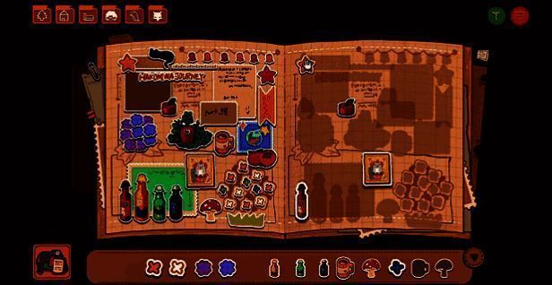 手账拼图完成画面相关图片