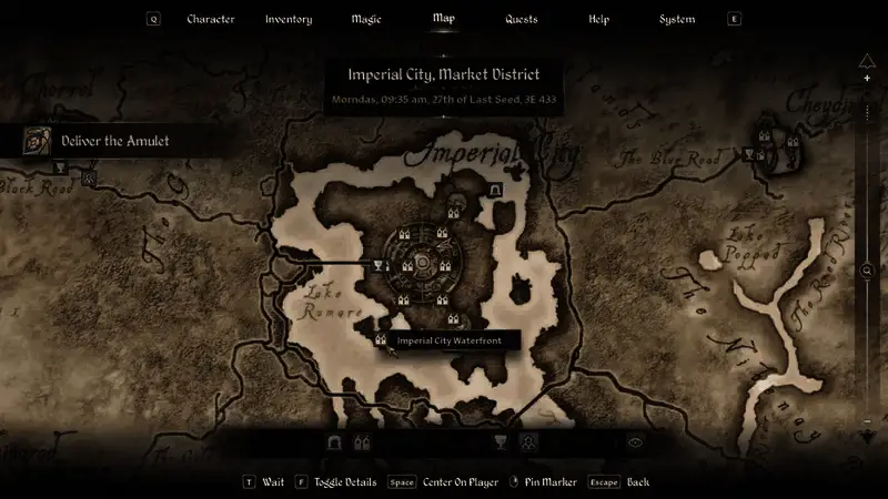 《上古卷轴4:重制版》灰狐传单画面1