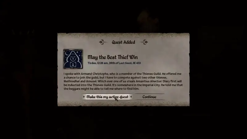 《上古卷轴4:重制版》任务相关画面1