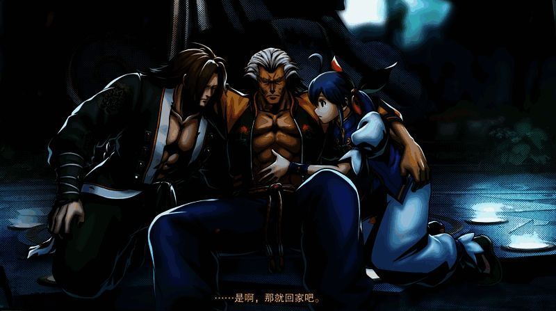 双叶萤与家人团聚画面