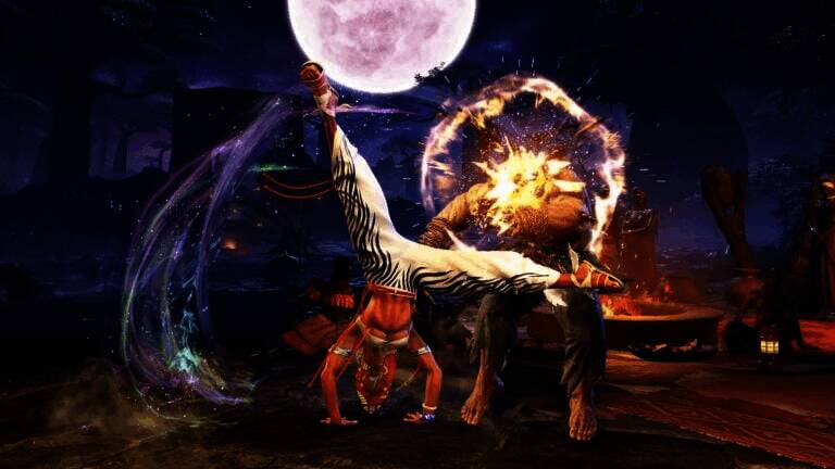 《街霸6》艾琳娜宣传视频截图7