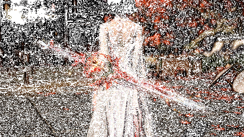 《逆水寒手游》春灯裁蝶武器动态特效动图2