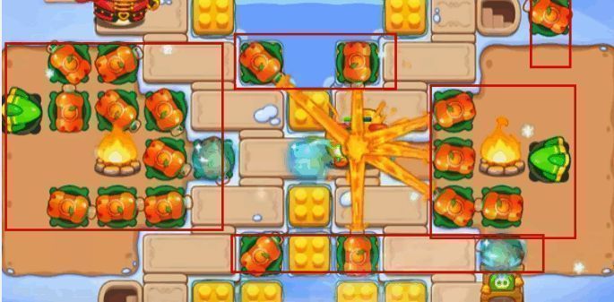 最终炮塔布阵通关画面