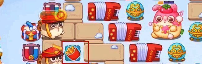 在左侧摆放薯条炮塔