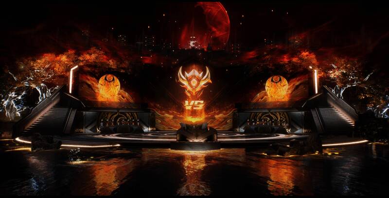 战队定制对战台