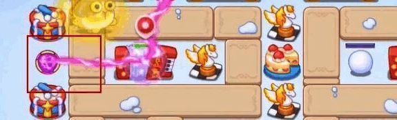 在最左侧摆放魔法球的画面