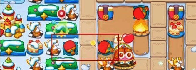 保卫萝卜4胡桃夹子第37关继续摆放乒乓球炮塔图片