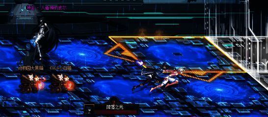 降落之光黄色方块图示