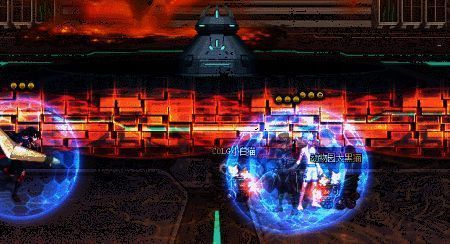 防护盾机制躲避 AOE 动图