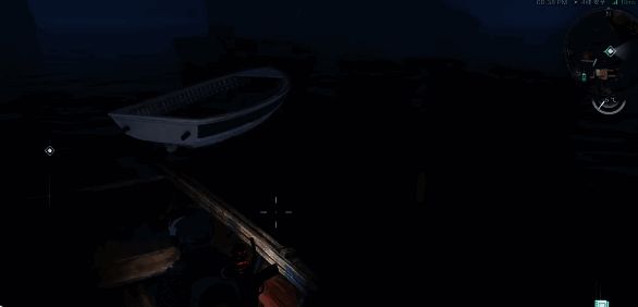 《七日世界》中沉没船上武器箱场景图