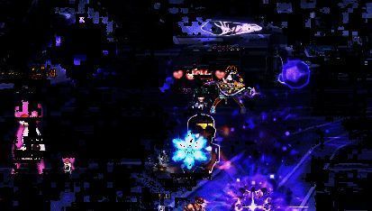 紫色路径弹反动态图