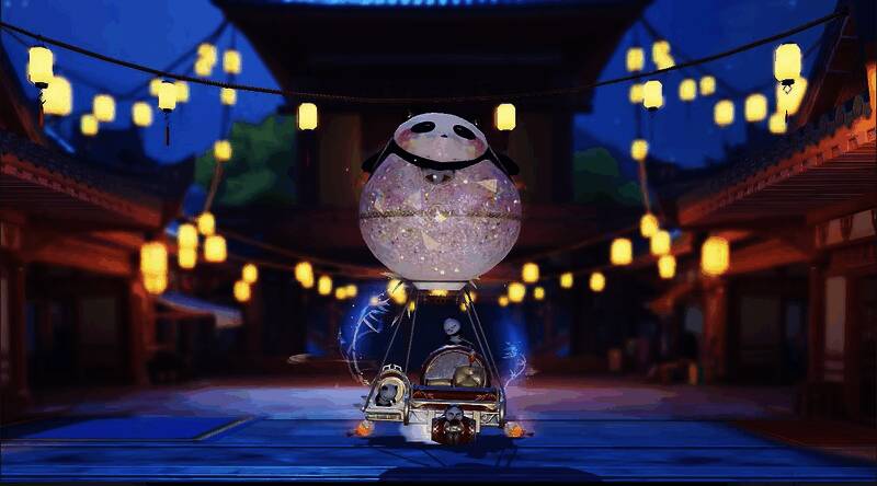 《梦幻西游三维版》2022嘉年华活动中芙蓉集相关画面