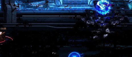 玩家继续捡球撞核心堵第二个漏电区域动图