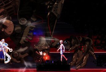 紫色攻击弹反动画