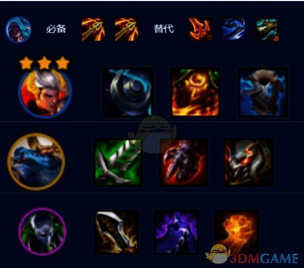 圣灵塞纳阵容装备图