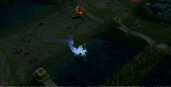 王者荣耀瑶大耳狗皮肤被动技能特效动图