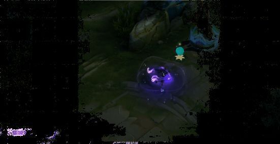 王者荣耀安琪拉酷洛米之心皮肤回城特效动图