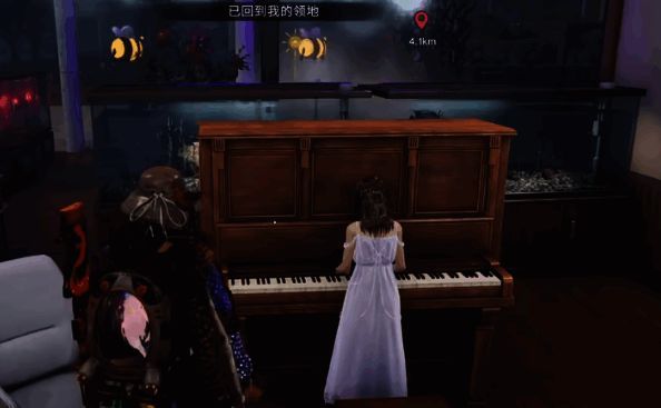 《七日世界》钢琴按键界面