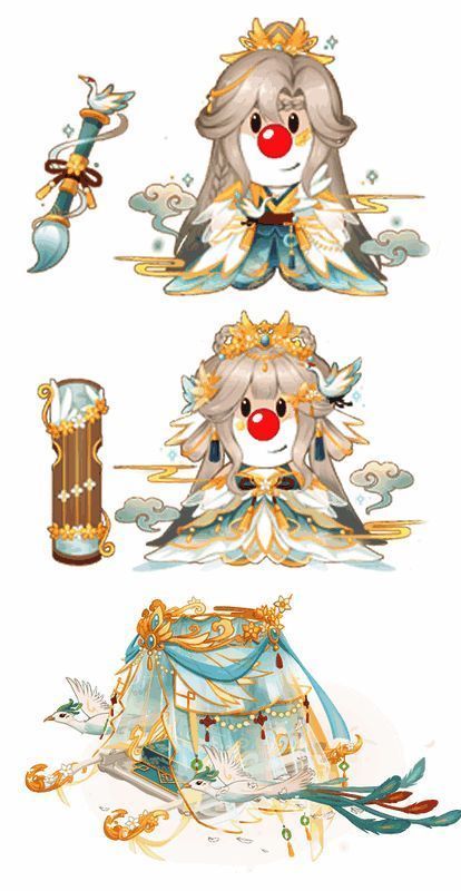 灵兽与小摩尔互动图