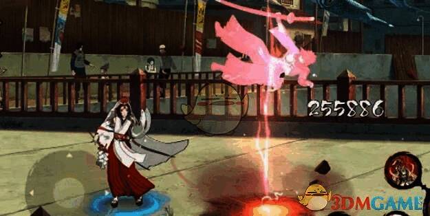 漂泊琳释放落雷符技能图