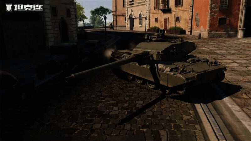 查涤纶25T(105)中坦战斗场景