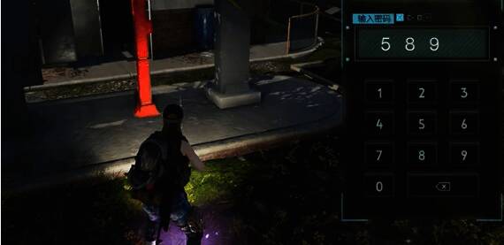 通关输入秘密场景图