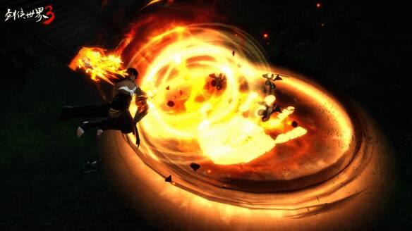 剑侠世界3丐帮技能展示图