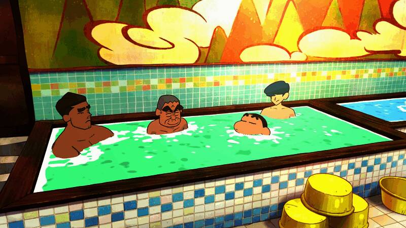 《蜡笔小新：煤炭镇的小白》游戏画面7