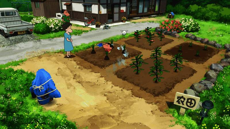 《蜡笔小新：煤炭镇的小白》游戏画面11