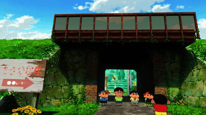 《蜡笔小新：煤炭镇的小白》游戏画面13