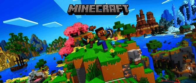 《我的世界》PS5版宣传图