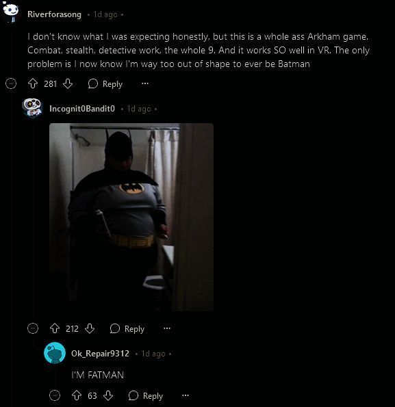 Reddit论坛玩家互动图片