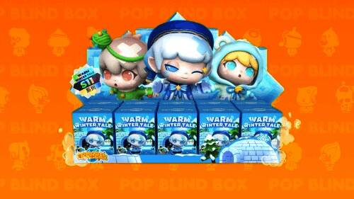 暖冬物语盲盒宣传画面