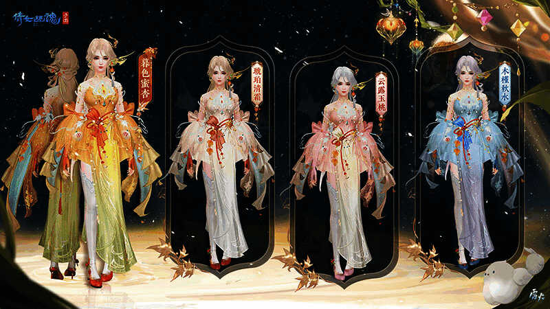 女款金风浅浅时装另一角度展示图