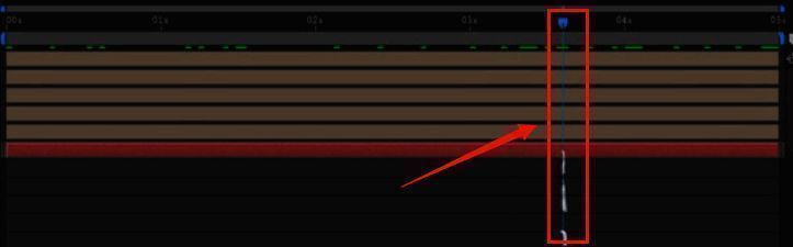 滚动到时间轴3、4秒处界面图