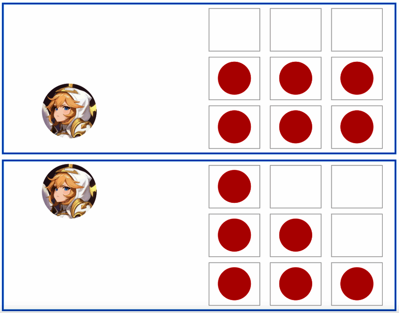 加百列舒适敌方阵型图