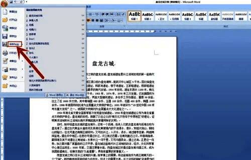 Word另存为选项界面图片