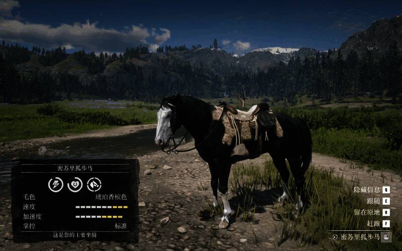 《荒野大镖客2》密苏里狐步马相关图片2