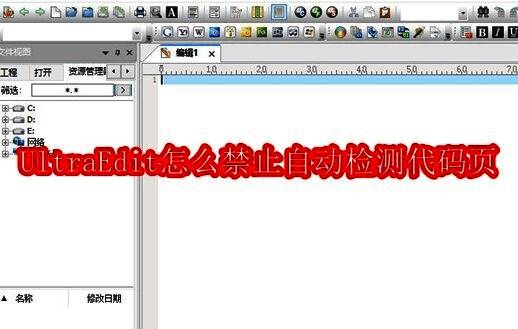 UltraEdit软件相关界面示例图1