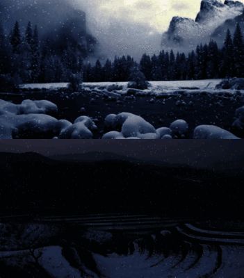 制作的下雪效果GIF效果图