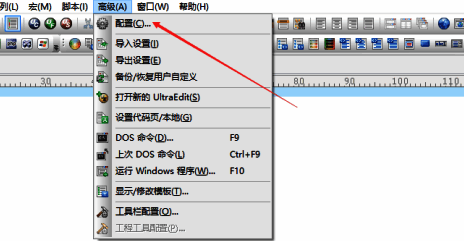 选中配置选项的图片