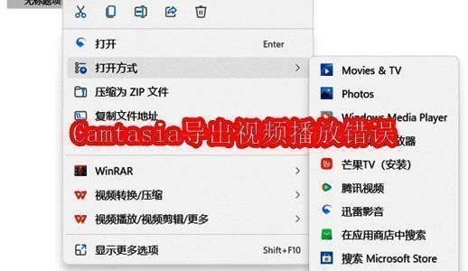 Camtasia导出视频相关配图1
