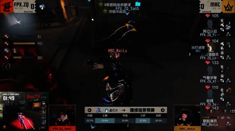 MRC_BaiLu和FPX.ZQ_SanS互相预判顶级博弈图