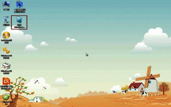 优启通PE系统选择原版Windows安装界面