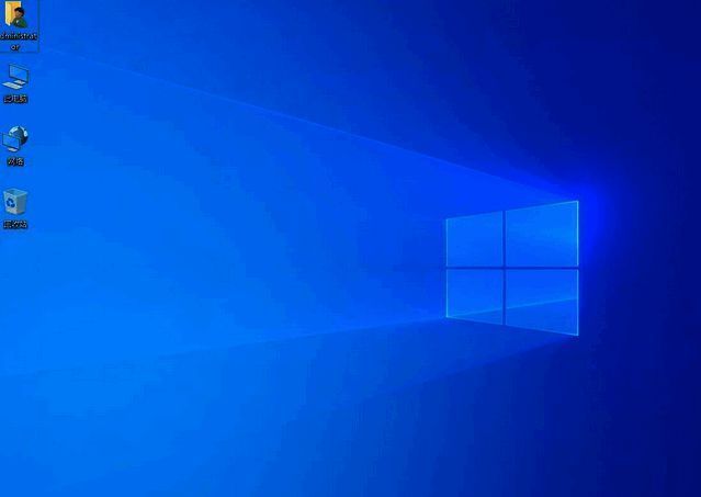 系统重装完成界面