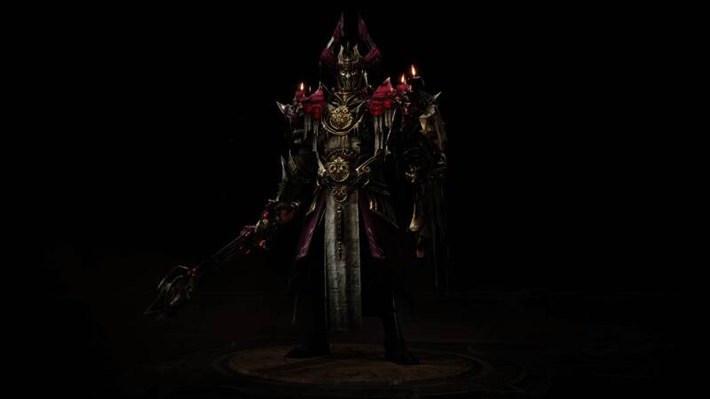 《暗黑破坏神:不朽》寂言司祭系列时装展示1