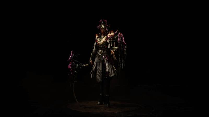 《暗黑破坏神:不朽》寂言司祭系列时装展示2