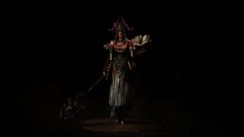 《暗黑破坏神:不朽》法师角色寂言司祭时装展示