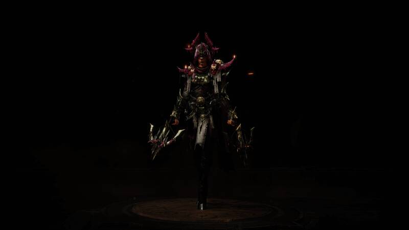 《暗黑破坏神:不朽》猎魔人角色寂言司祭时装展示