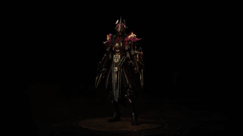 《暗黑破坏神:不朽》武行者角色寂言司祭时装展示